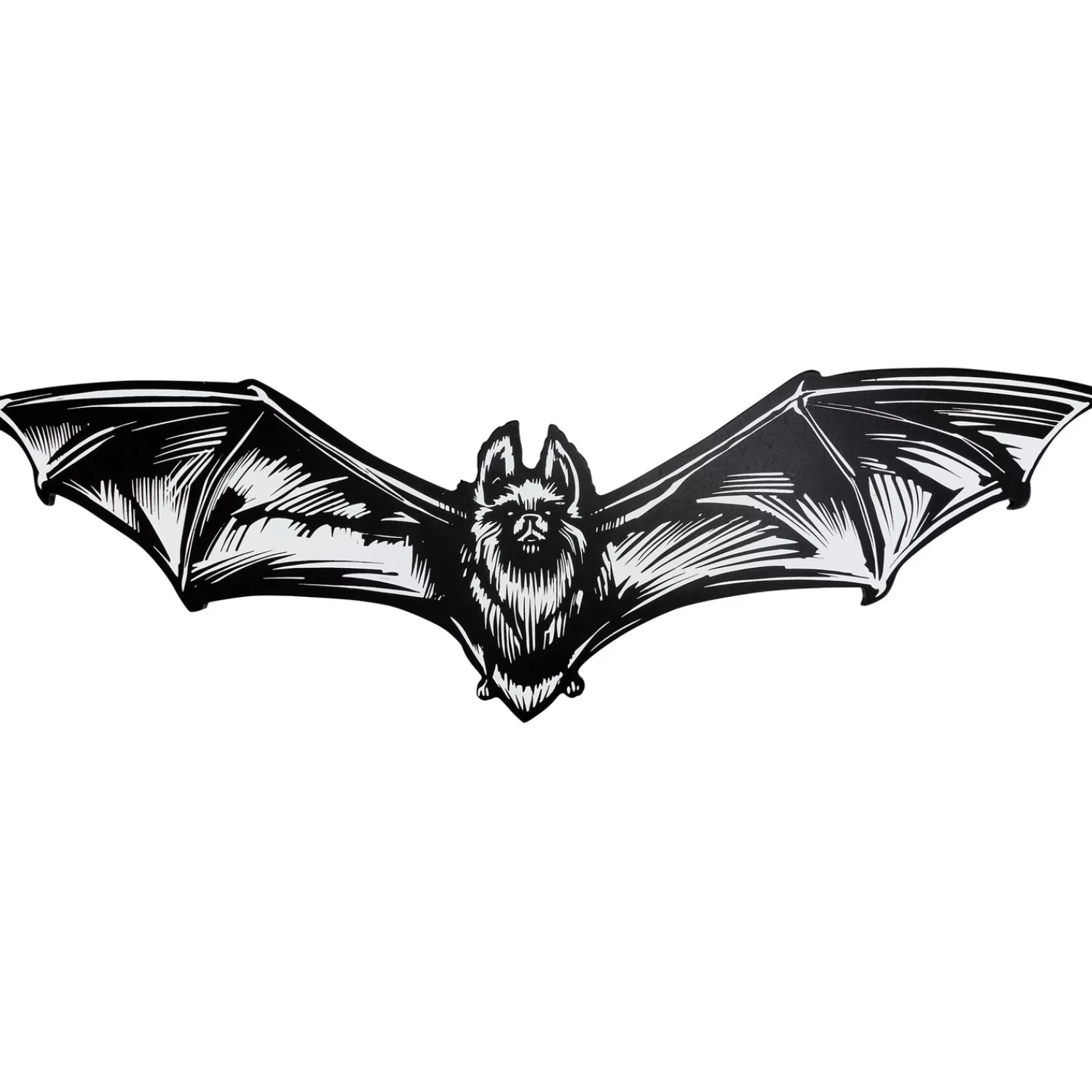 The Jolly Christmas Shop Halloween Indoor Decorations | Primitives By Kathy 24" Bat Halloween Wall Decor Sign 114647