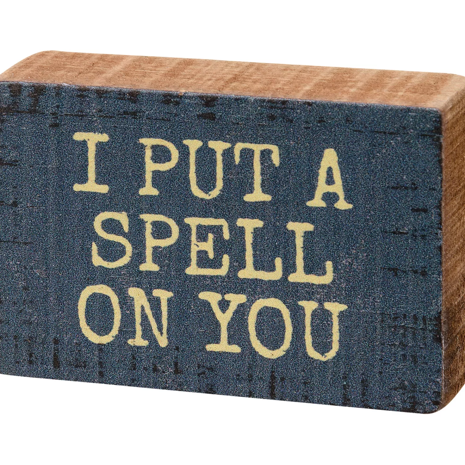 The Jolly Christmas Shop Halloween Signs | Primitives By Kathy 3" I Put A Spell On You Halloween Sign 113697