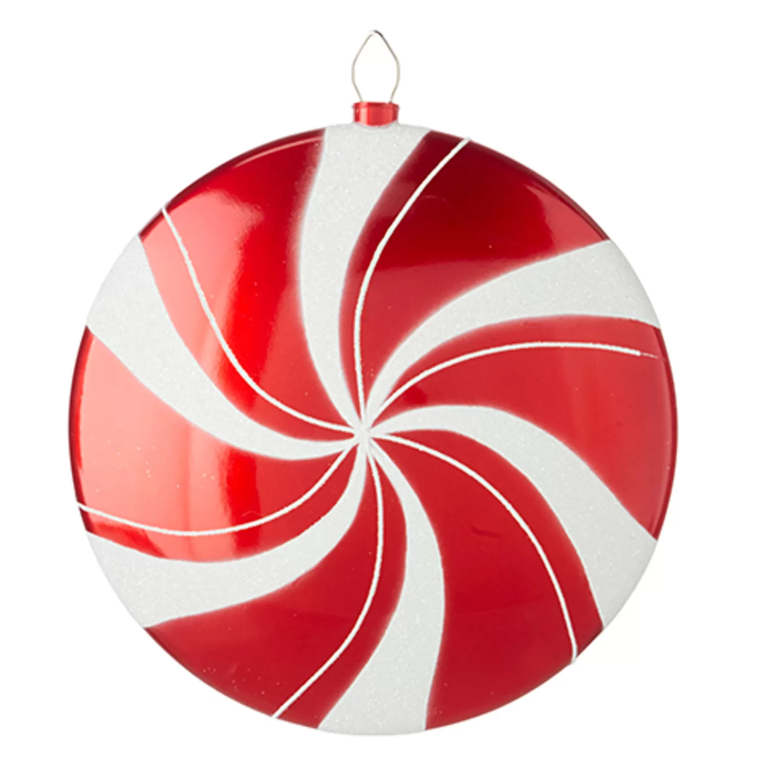 The Jolly Christmas Shop Jingle And Cocoa | The Candy Shop | Raz 10" Or 12" Large Peppermint Christmas Ornament