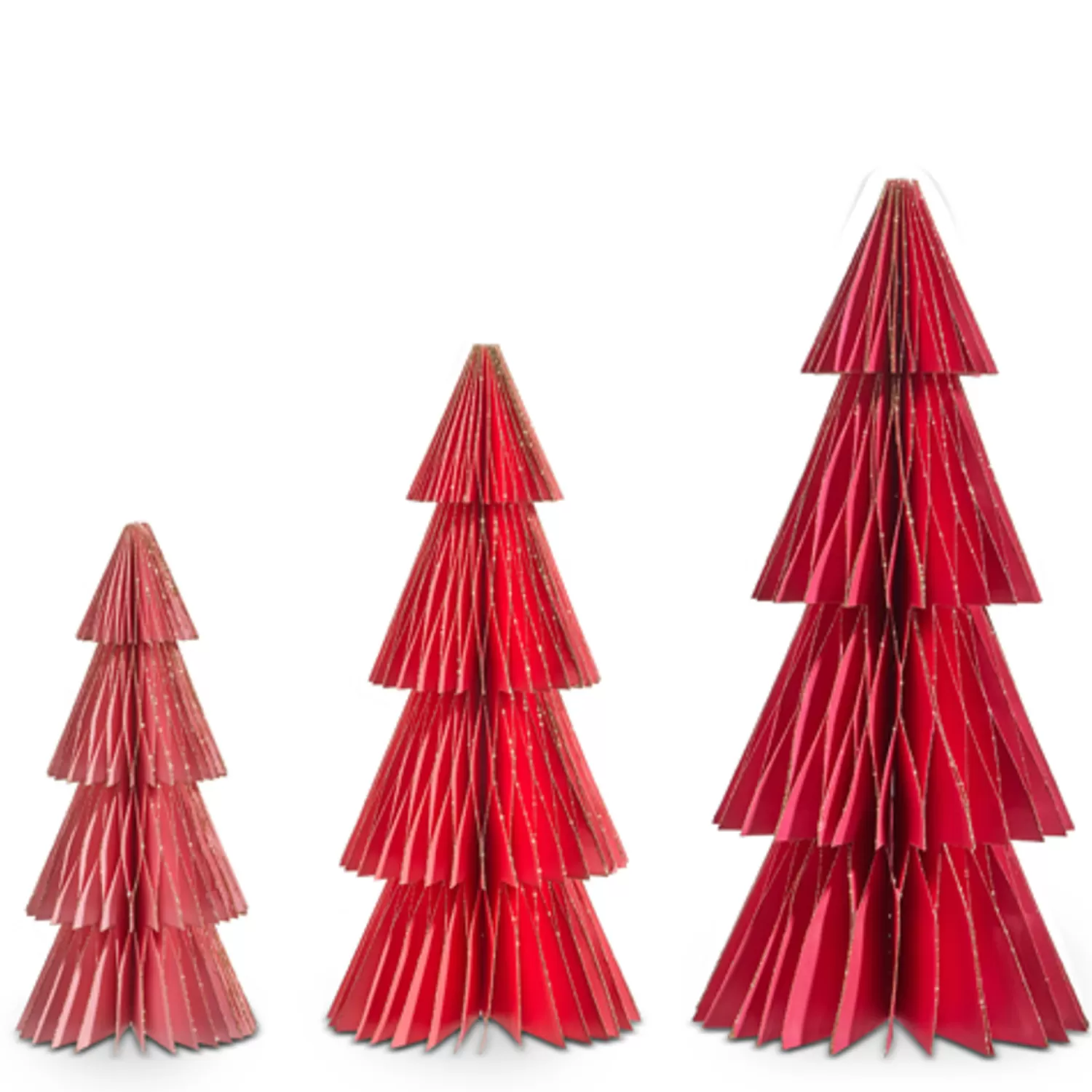 The Jolly Christmas Shop A Blushing Holiday | Pink Christmas Decorations | Raz 20" Pink Paper Trees Christmas Decoration 4416373