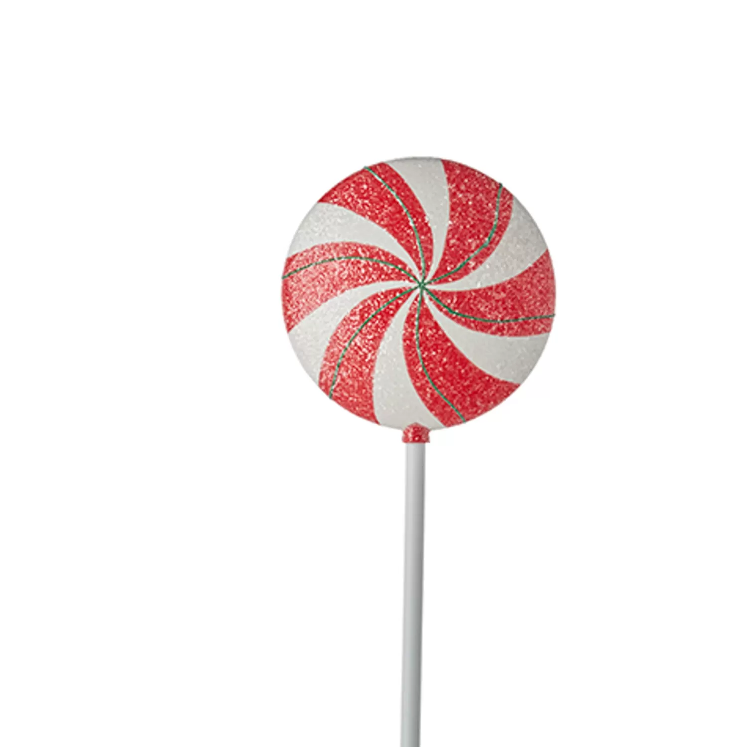 The Jolly Christmas Shop Jingle And Cocoa | The Candy Shop | Raz 24" Or 30" Peppermint Lollipop Stem Christmas Tree Pick