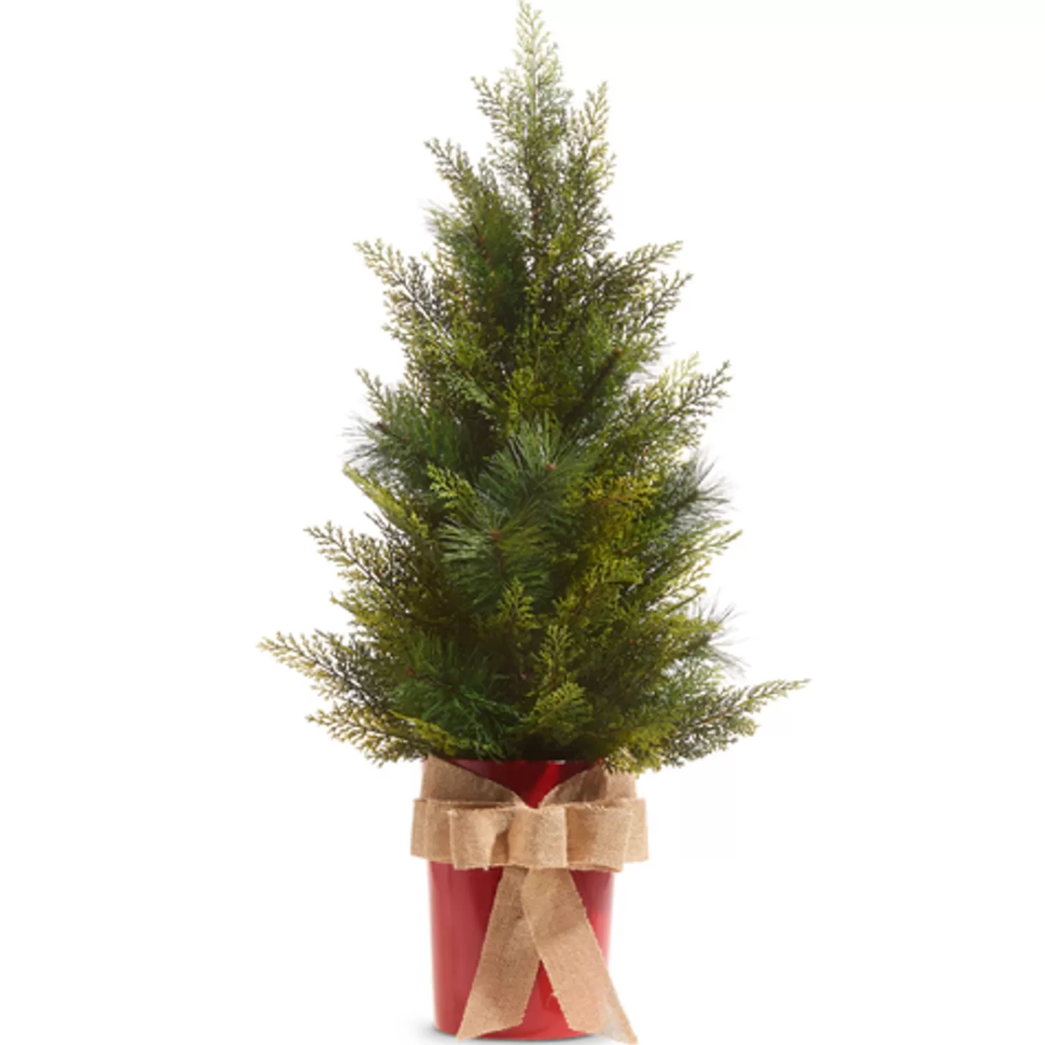 The Jolly Christmas Shop Heartfelt Holiday | Farmhouse | Raz 27" Or 35" Potted Half Wall Hanging Christmas Tree
