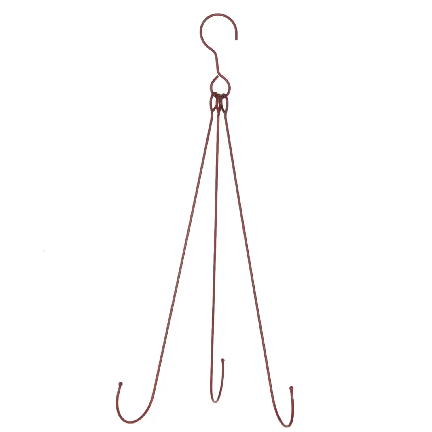 The Jolly Christmas Shop Heartfelt Holiday | Wreath & Garland Hangers | Raz 30.25" Red Wire Wreath Hanger Christmas Decoration 4128917