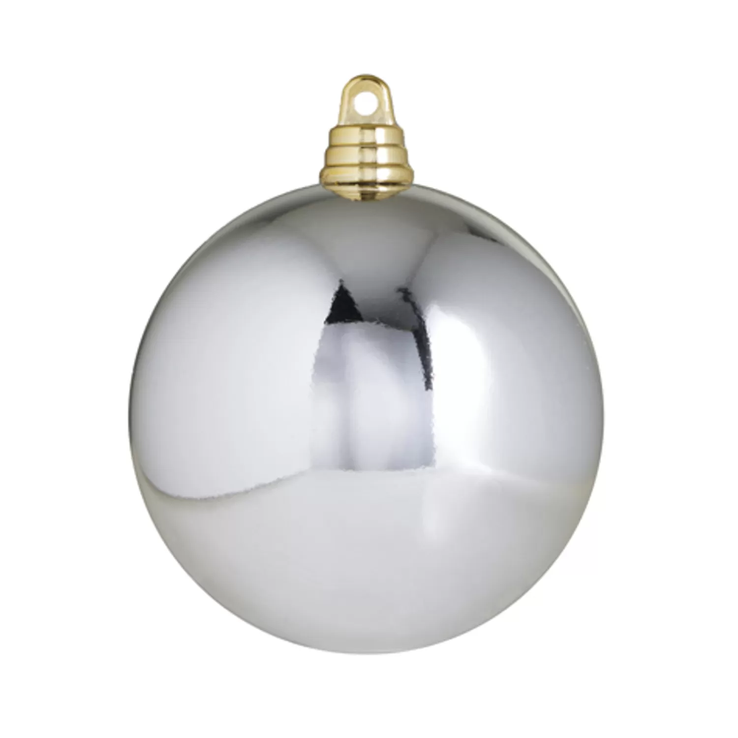 The Jolly Christmas Shop Celebrate The Season | Tinsel Town | Raz 3", 4", Or 6" Silver Shiny Ball Christmas Ornaments