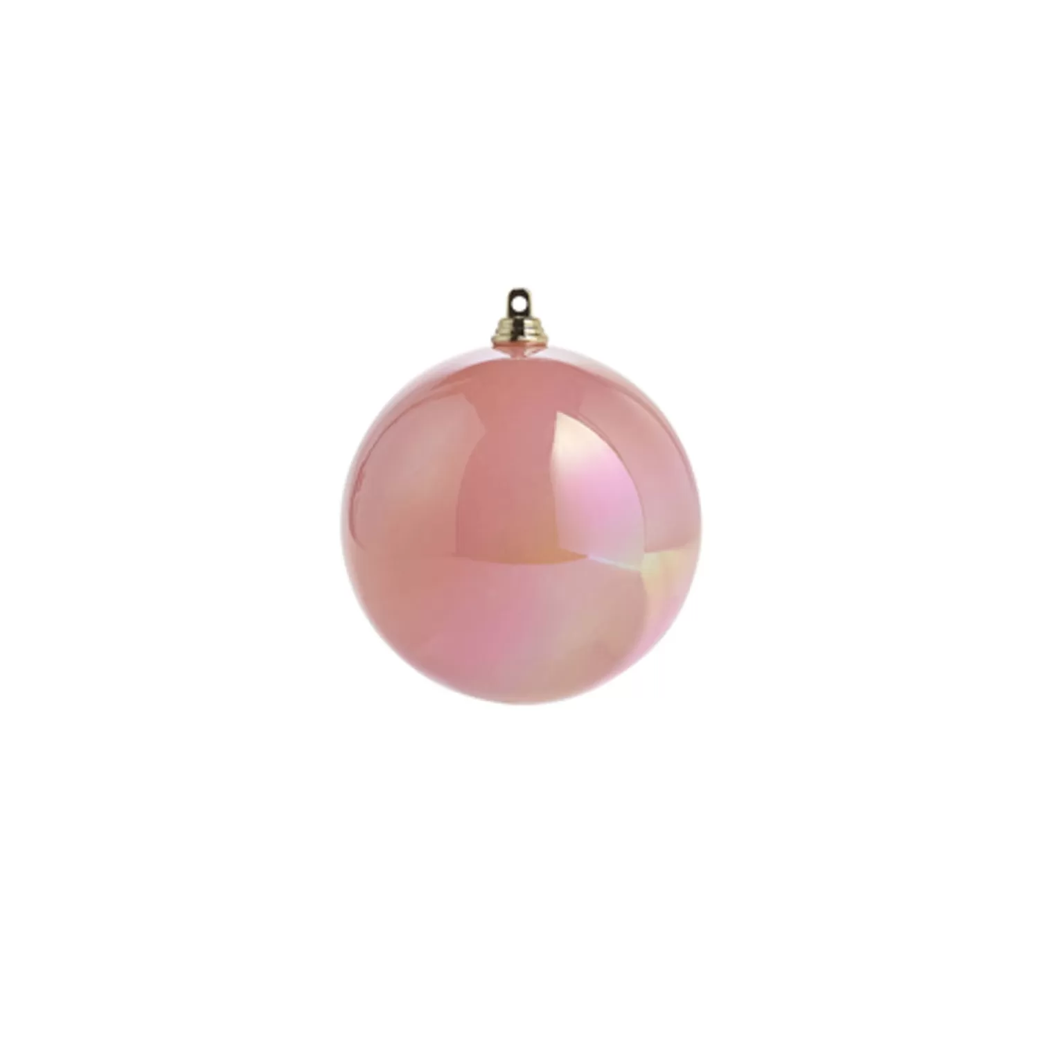 The Jolly Christmas Shop A Blushing Holiday | Pink Christmas Decorations | Raz 4", 6", Or 10" Iridescent Pink Ball Christmas Ornament