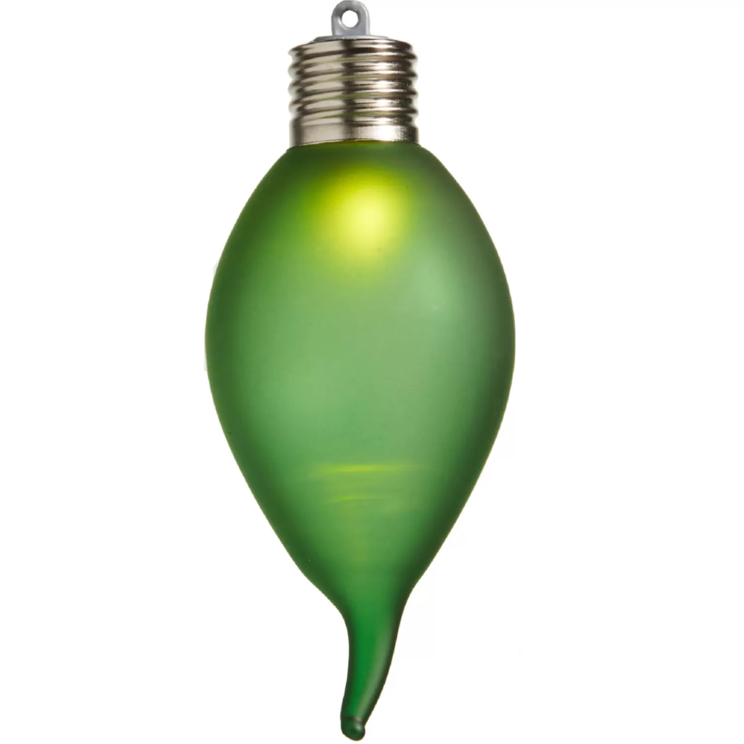 The Jolly Christmas Shop Tinsel Town | Vintage Decorations | Raz 5.25" Lighted Kismet Light Bulb Christmas Ornament 4320900