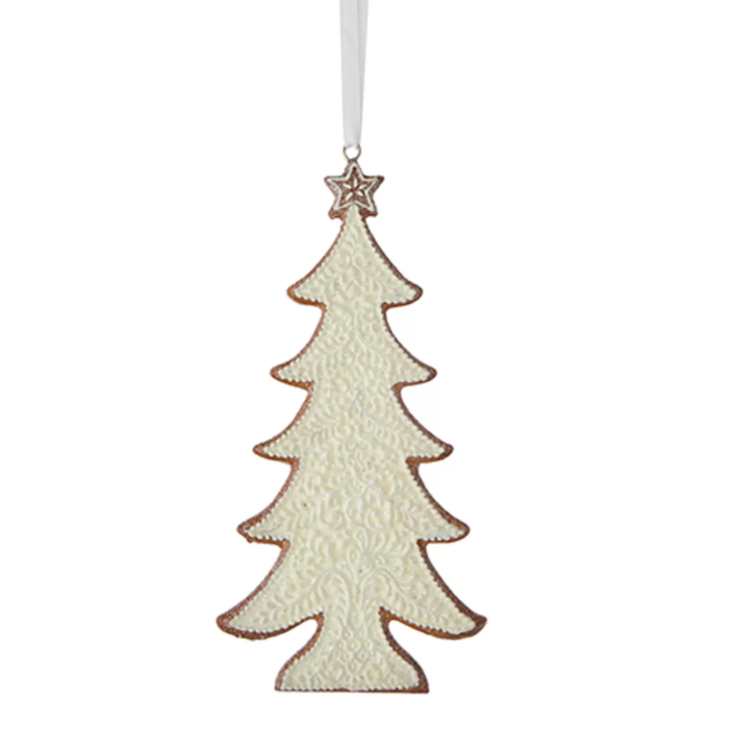 The Jolly Christmas Shop Gingerbread | Food | Raz 6" Gingerbread Tree Christmas Ornament 4210246