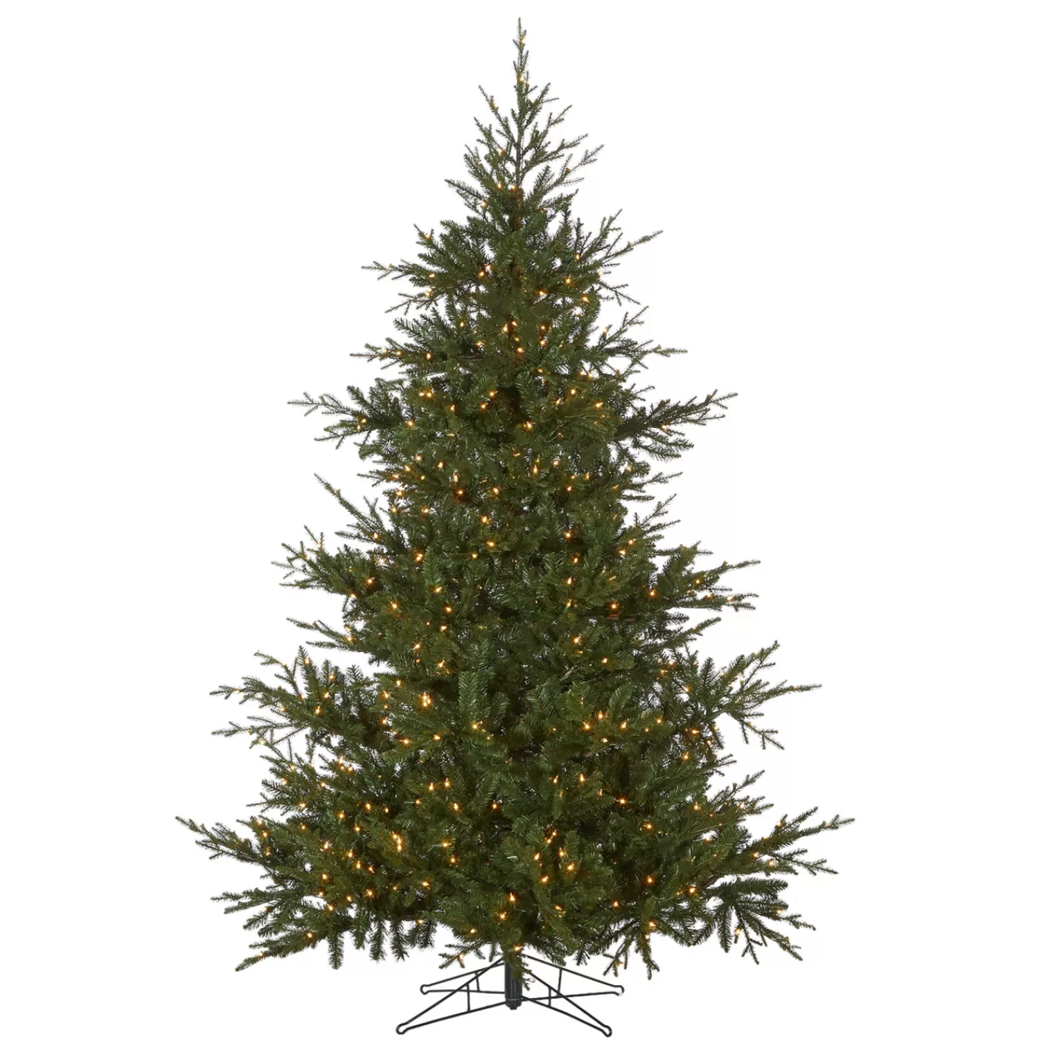 The Jolly Christmas Shop Bon Noel | 7' - 8' Christmas Trees | Raz 7.5' Pre-lit Green Mountain Fraser Fir Christmas Tree T4147025