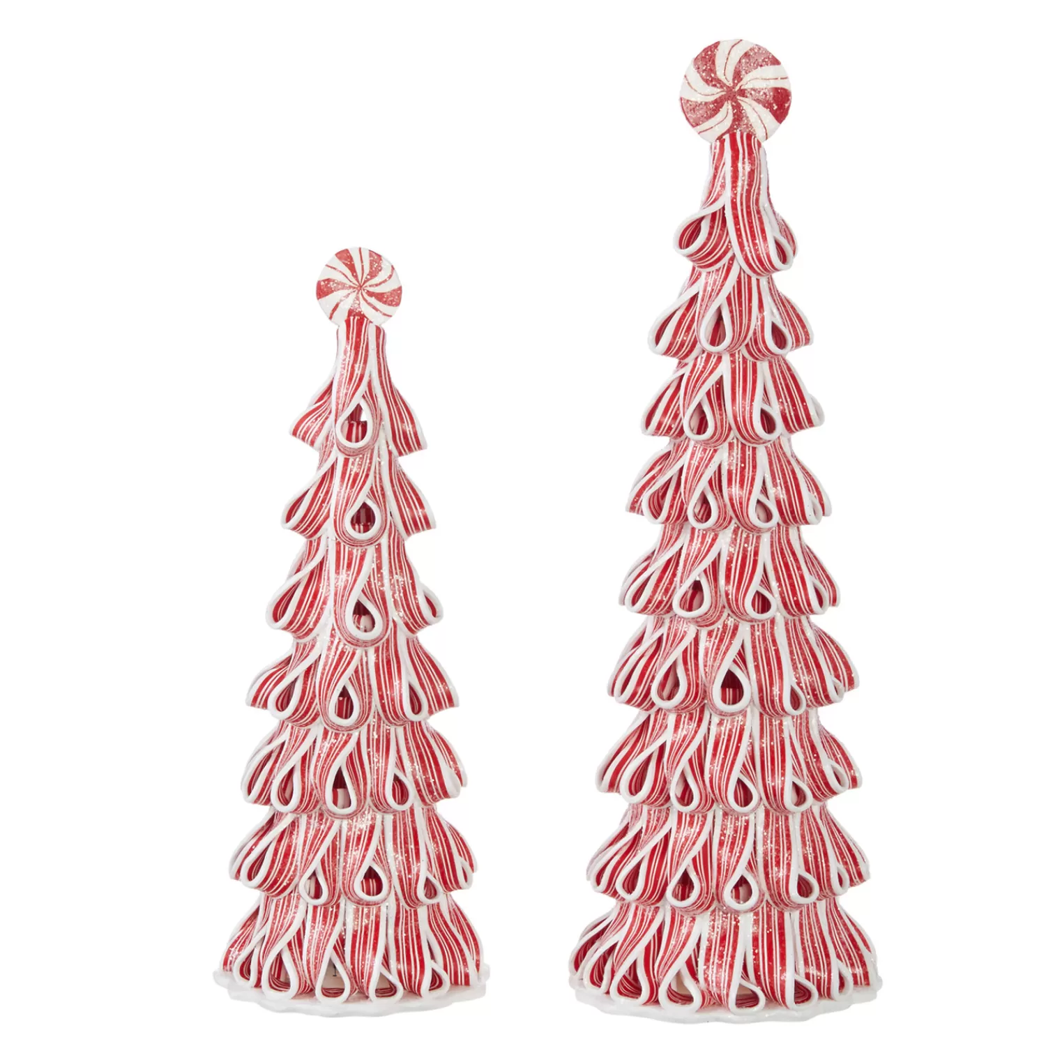 The Jolly Christmas Shop Jingle And Cocoa | The Candy Shop | Raz Claydough Ribbon Candy Tree Christmas Decoration 4014108