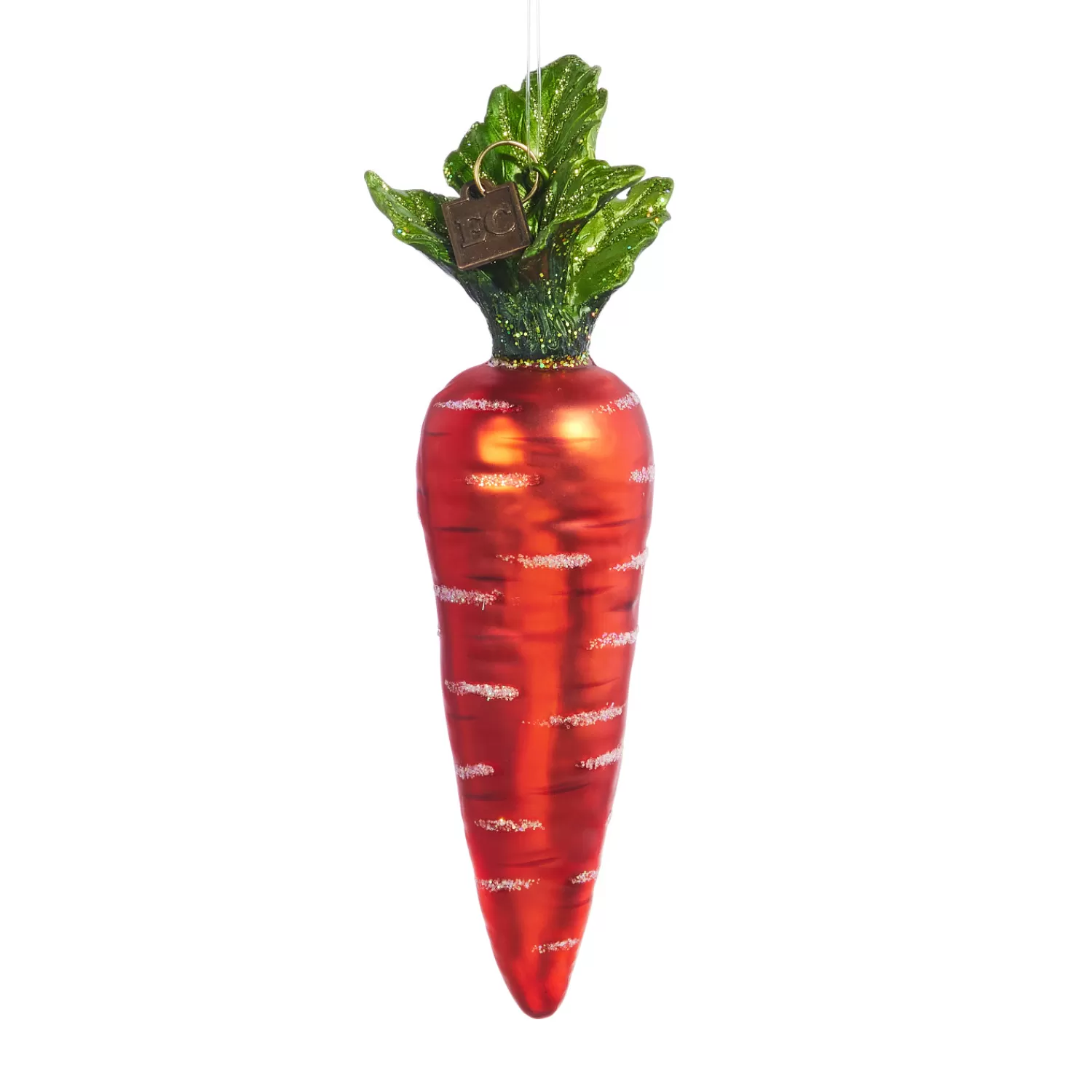 The Jolly Christmas Shop Easter Ornaments | Raz Imports Eric Cortina 5.25" Carrot Glass Easter Ornament 4453107