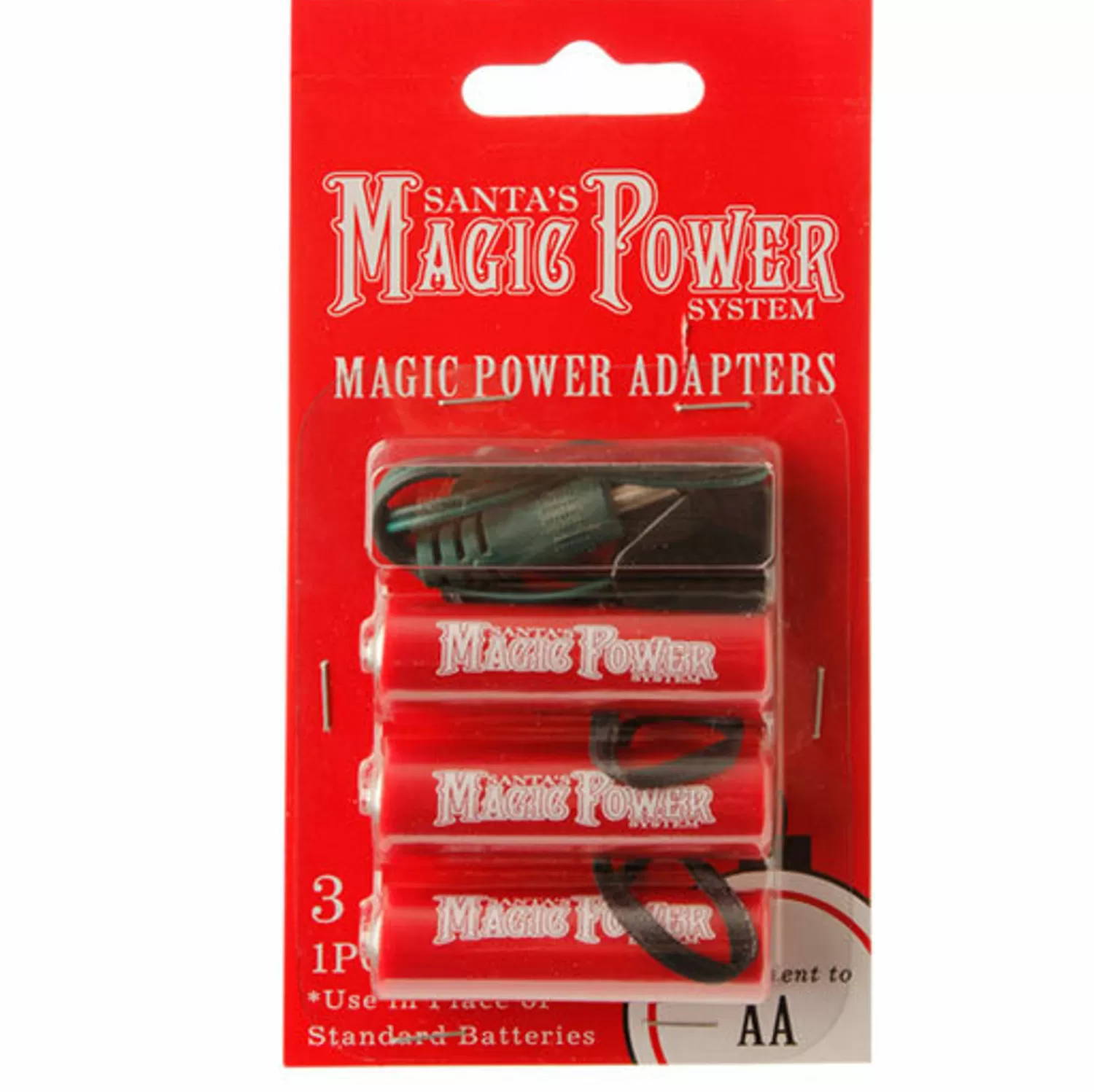 The Jolly Christmas Shop Light Hooks & Extension Cords | Raz Magic Power 3-AA Adapter 3416165