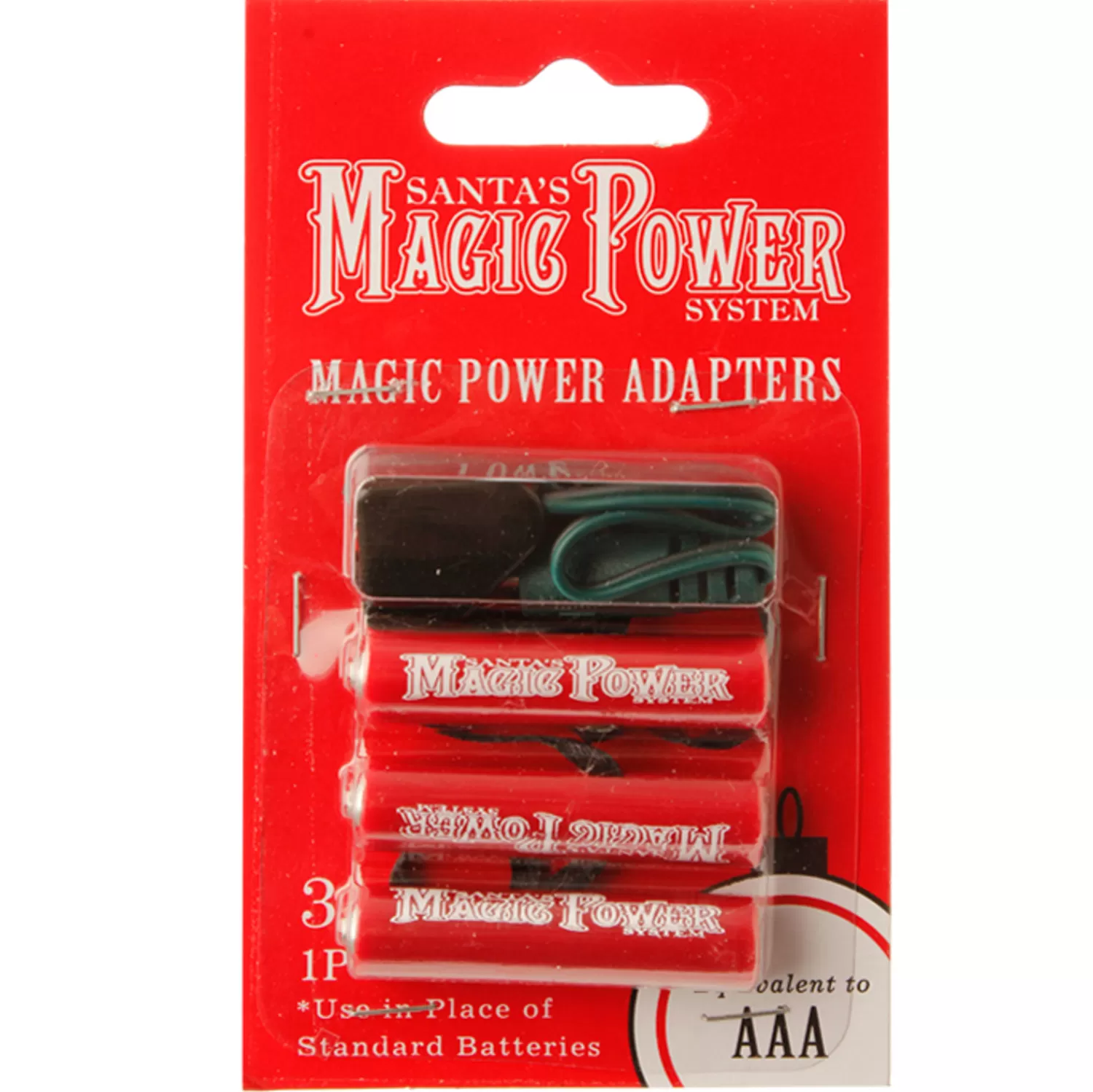 The Jolly Christmas Shop Light Hooks & Extension Cords | Raz Magic Power System 3-AAA Adapters 3416167