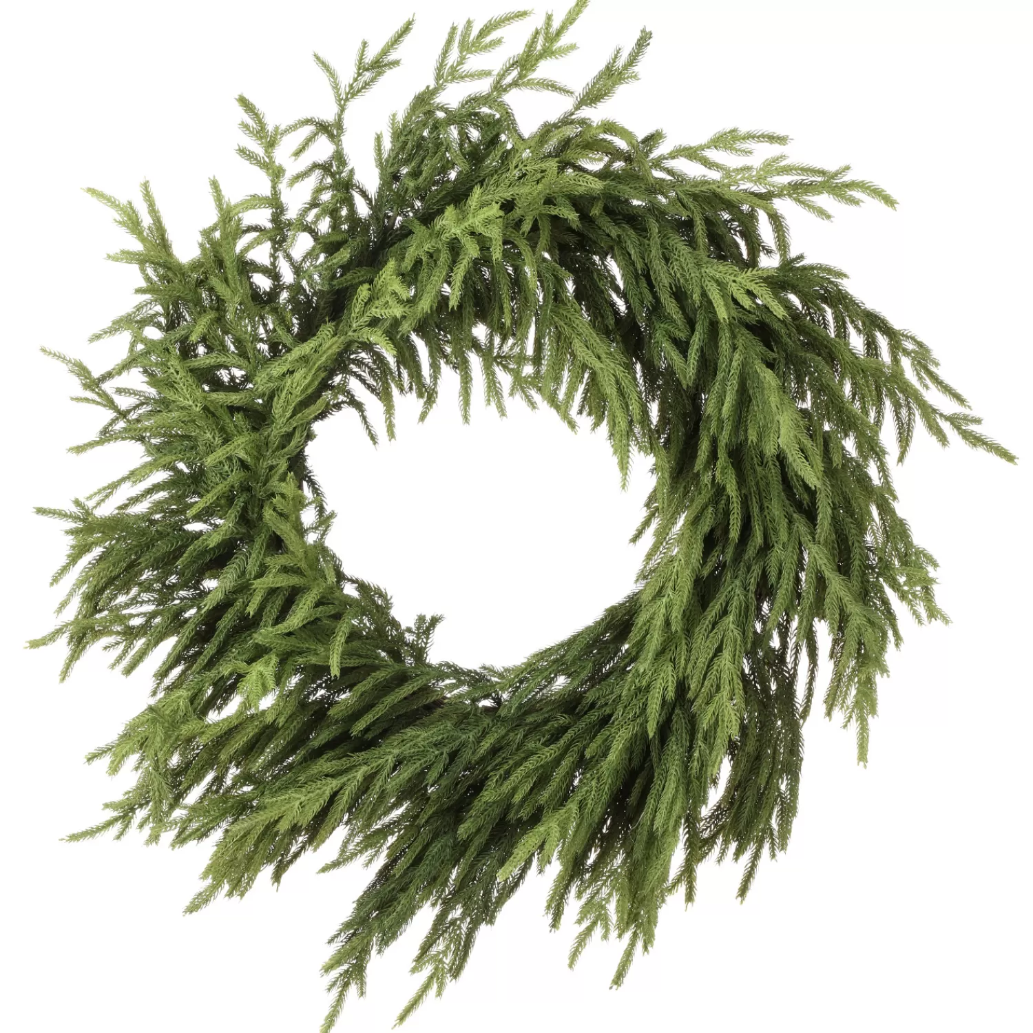 The Jolly Christmas Shop Tinsel Town | The Candy Shop | Regency 30" Just Cut Real Feel Norfolk Pine Christmas Wreath MTX74732
