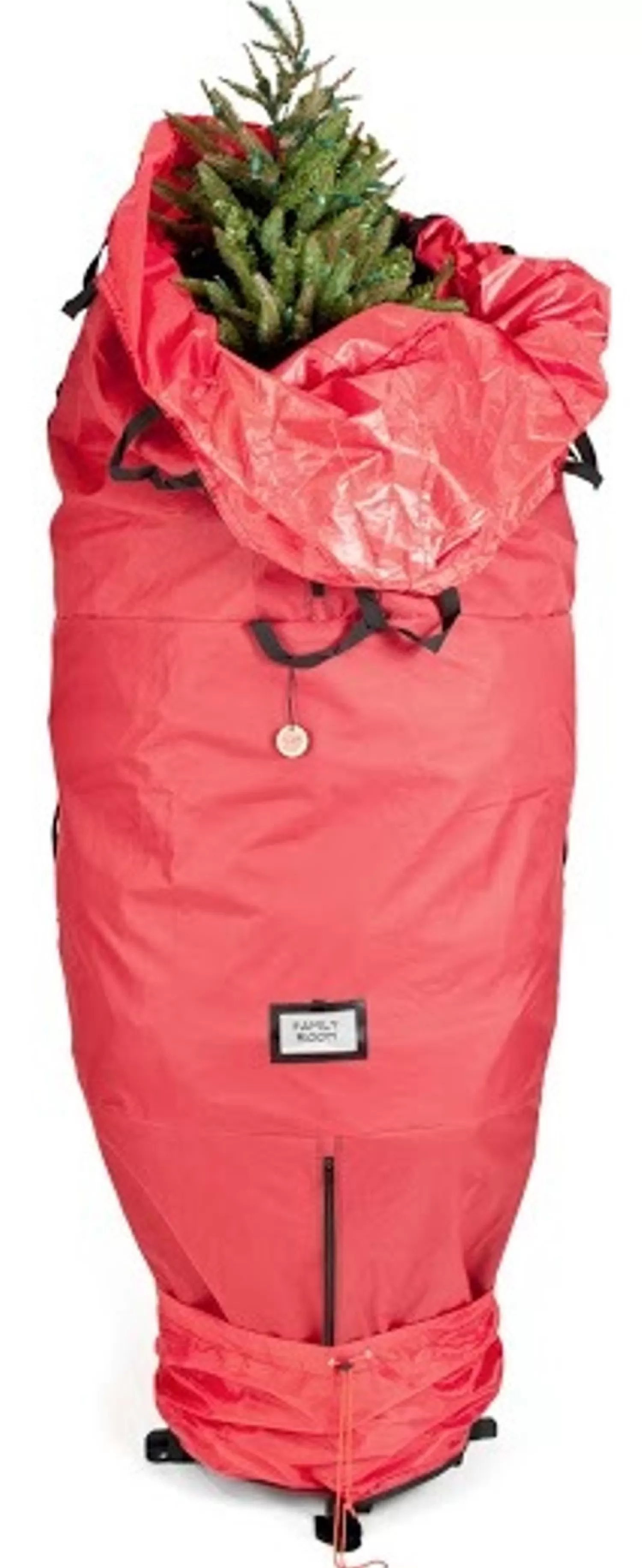 The Jolly Christmas Shop Christmas Tree Storage | Santa's Bags 7.5' Medium Upright Christmas Tree Storage Bag SB-10100