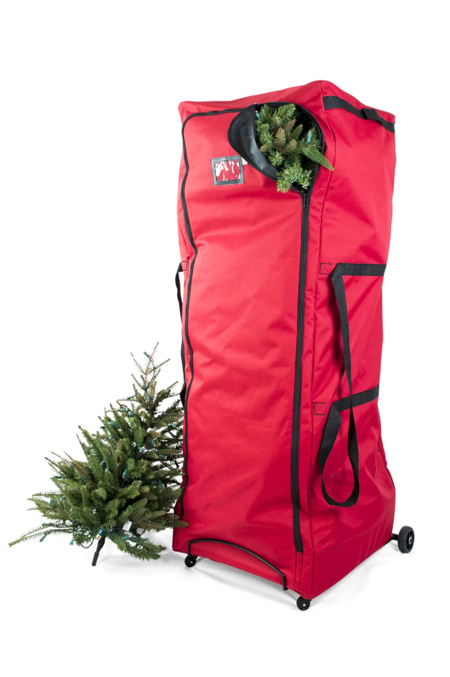 The Jolly Christmas Shop Christmas Tree Storage | Santa's Bags Extra Large Upright Christmas Tree Storage Duffel Bag 10491