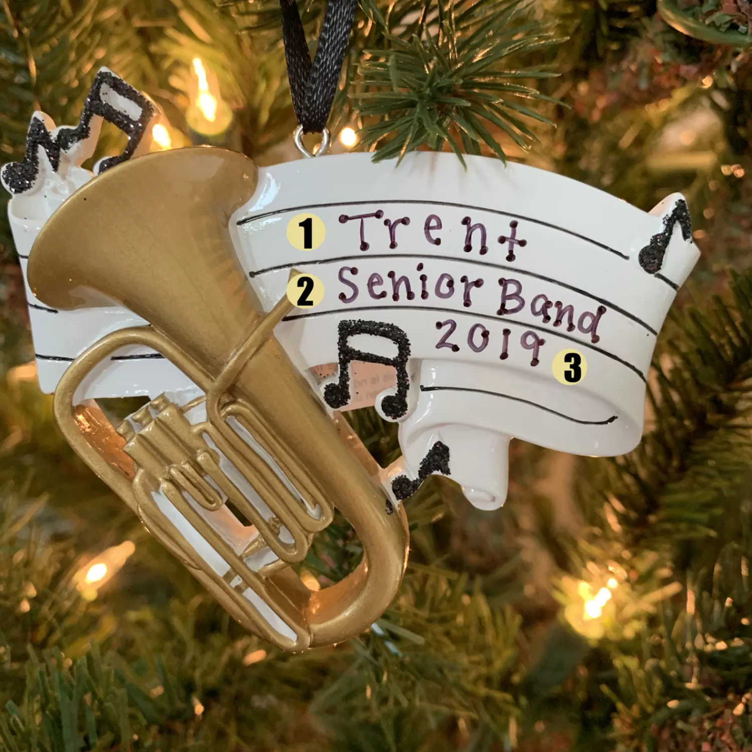 The Jolly Christmas Shop Personalized Ornaments·Hobbies | Hobbies | Tuba Personalized Christmas Ornament OR1688